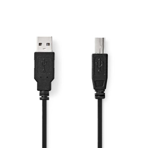 Nedis CCGL60100BK10 nyomtatókábel, 1m