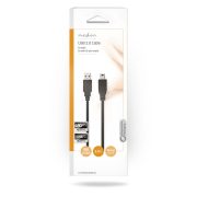 Nedis CCGP60300BK10 USB A mini USB kábel 3m