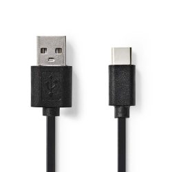 Nedis CCGP60600BK10 USB-C 2.0 kábel, 2m
