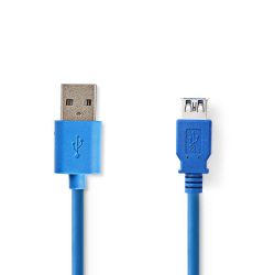 Nedis CCGP61010BU10 USB3.0 hosszabbító kábel, 1m