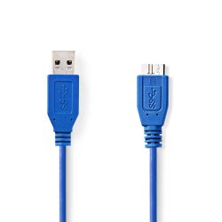 Nedis CCGP61500BU20 USB3.0 Micro B kábel 2m