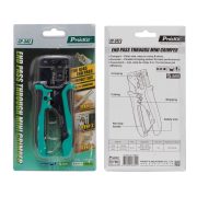 Pro'sKit CP-342 RJ45 gyorskrimpelő fogó átmenő csatlakozókhoz