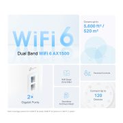 TP-Link DECO X10 (2 Pack) router Mesh Wi-Fi 6 AX1500