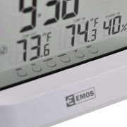 Emos E0329 meteorológiai állomás átlátszó kijelzővel
