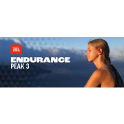 JBL Endurance Peak 3 True Wireless Sport, fekete fülhallgató