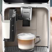 Philips EP2333/40 LatteGo automata kávéfőző tejhabosítóval fehérkróm