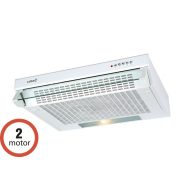Cata F2260WH  LED fehér kétmotoros Slim páraelszívó