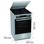 Gorenje GK5C42SH-B kombinált tűzhely