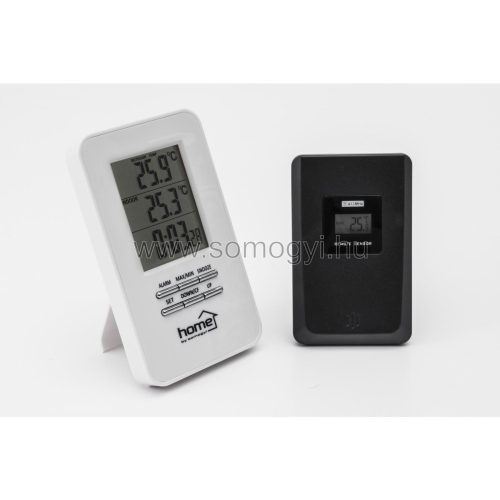 Home HC11 vezeték nélküli külső-belső hőmérő ébresztőórával