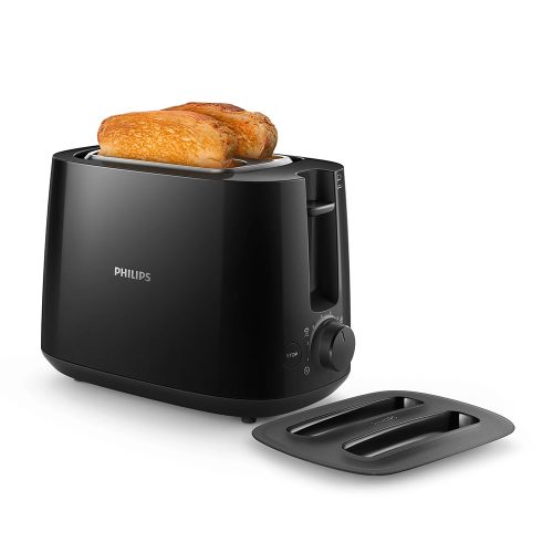 Philips Daily Collection HD2582/90 fekete 2 szeletes kenyérpirító
