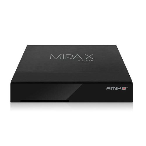 Amiko Mirax HIS-2000 DVB-S/S2 műholdvevő beltéri egység