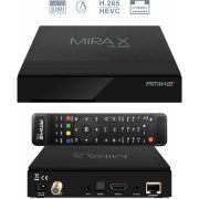 Amiko Mirax HIS-2000 DVB-S/S2 műholdvevő beltéri egység