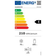 Hausmeister HM 3192E kombinált hűtőszekrény