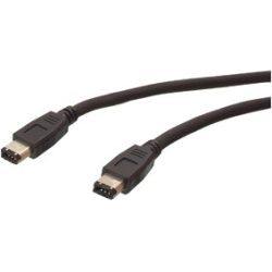 FireWire kábel 6 pin to 6 pin 1,5 m