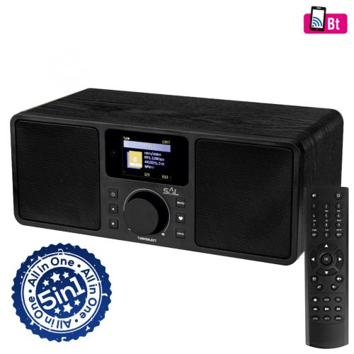 SAL INR5000/BK FM/DAB/Internet rádió