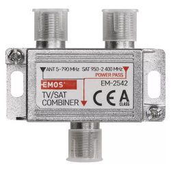 Emos J0198 TV/SAT combiner