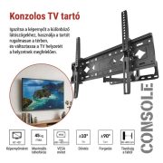 Emos KT02T dönthető falitartó 32"-75", 75kg