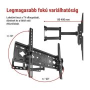 Emos KT02T dönthető falitartó 32"-75", 75kg