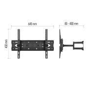 Emos KT02T dönthető falitartó 32"-75", 75kg