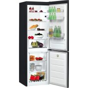 Indesit LI8S2EK kombinált hűtőszekrény fekete