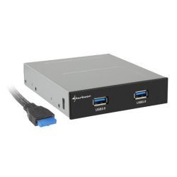Sharkoon ModelB 2 portos USB3.0 hub 3,5" beépíthető