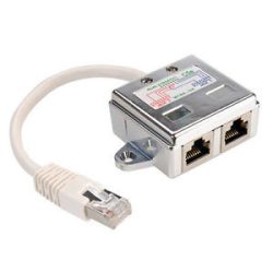 Value MYWA-04 2xRJ45 Ethernet elosztó