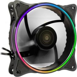 nBase Cyclon Halo 12CM hűtőventilátor RGB LED