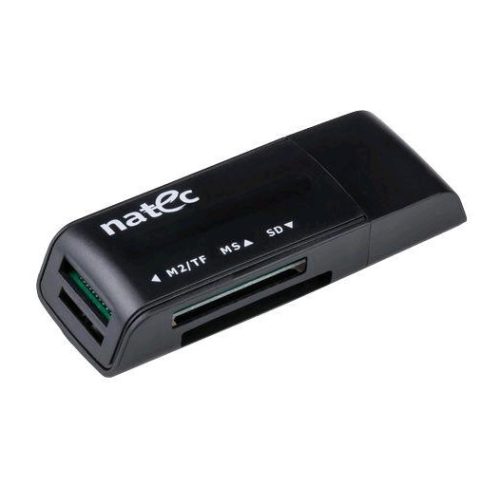 Natec NCZ-0560 ANT3 BK 4 in 1 USB kártyaolvasó