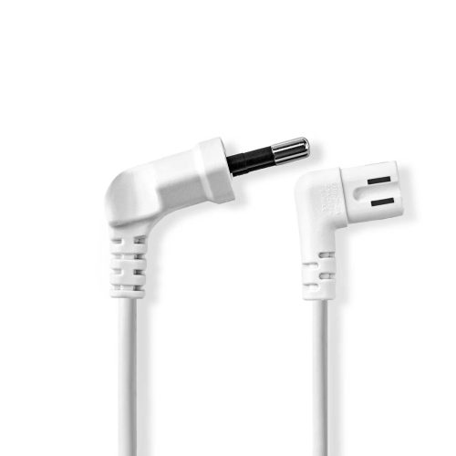 Nedis PCGP11055WT30 tápkábel, 3m, fehér, pipa dugókkal
