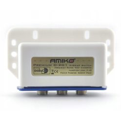 Amiko Premium D-201 2 portos DiseqC kapcsoló