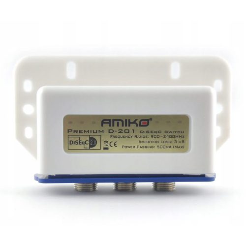 Amiko Premium D-201 2 portos DiseqC kapcsoló