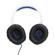 JBL Quantum 100 Gamer fejhallgató, fehér-kék