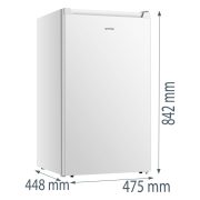 Gorenje RB39EPW4 hűtőszekrény fagyasztóval