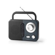 Nedis RDFM1300GY hordozható FM rádió