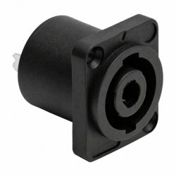 S1085 Speakon beépíthető aljzat 4p