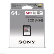 Sony SF-M64/T 64GB SDXC UHS-II class10 U3 memória kártya (260/100MB/s)