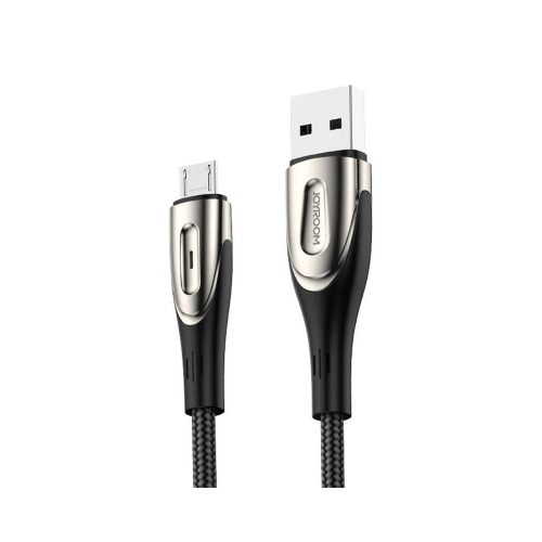Joyroom S-M411 3m Black Micro USB - USB-A kábel, 2,4A, 3m