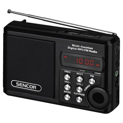 Sencor SRD215 hordozható rádió USB/MP3/Micro SD