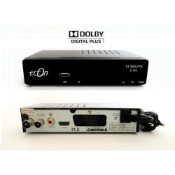 Econ T2-BOX FTA HEVC E-265 DVB-T/T2 beltéri egység