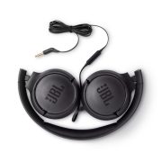 JBL T500 BLK mikrofonos fejhallgató