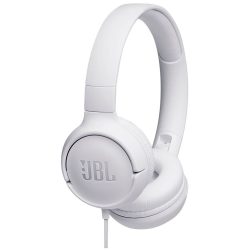 JBL T500 WHT mikrofonos fejhallgató