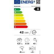 Whirpool TDLR 6261BS EU/N 6 kg felültöltős mosógép inverter motor