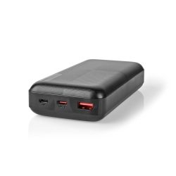   Nedis UPBKPD30000BK 30.000mAh hordozható akkumulátor, Powerbank