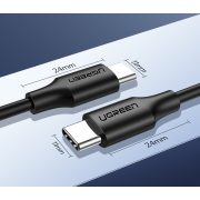Ugreen US286 USB-C - USB-C (Type-C) kábel, 0,5m