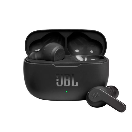JBL Vibe V200TWS BLK Bluetooth fülhallgató, headset