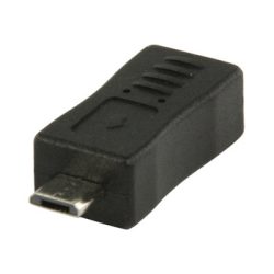 ValueLine VLCP60904B microUSB dugó - miniUSB alj adapter