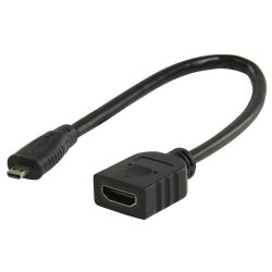 ValueLine VLVP34790B02 micro HDMI adapter kábel 20cm