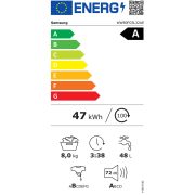Samsung WW80FG5L32AELE keskeny elöltöltős mosógép