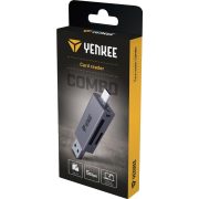 Yenkee YCR401 USB 3.0 combo kártyaolvasó SD/TF