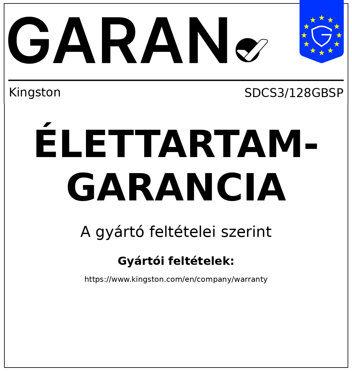 Garan címke